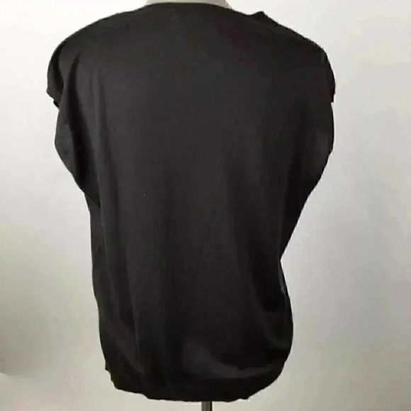 EUC Escada black sequins top sz L - Picture 3 of 10